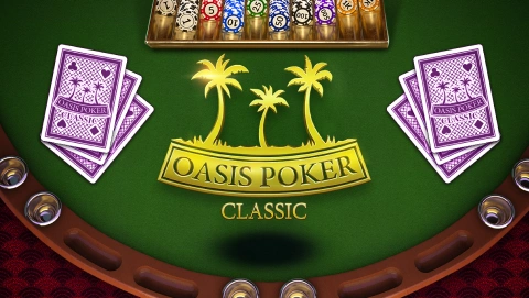 Oasis Poker Classic slot image.